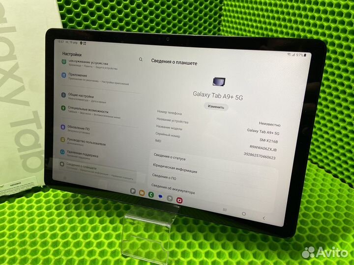 Планшет samsung galaxy tab a9 plus 5g