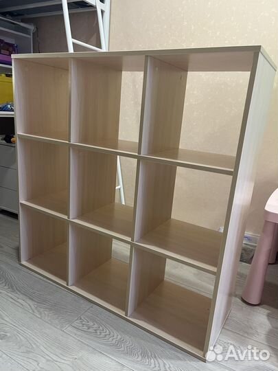 Стеллаж для игрушек 9 ячеек