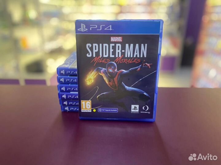 PS4 Человек-Паук Майлз Моралес Marvel