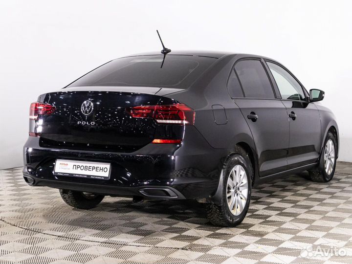 Volkswagen Polo 1.6 AT, 2021, 58 207 км