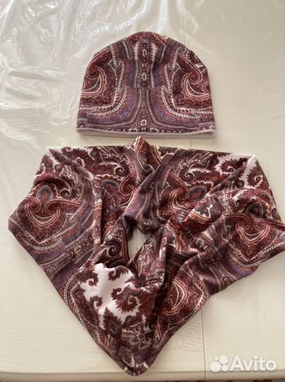Шапка снуд комплект