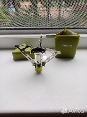 Газовая горелка туристическая. Газовый балон