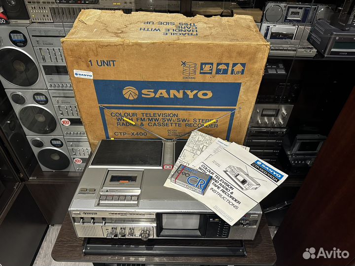 Магнитола с тв sanyo x400