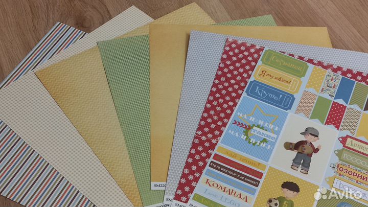 Бумага для скрапбукинга