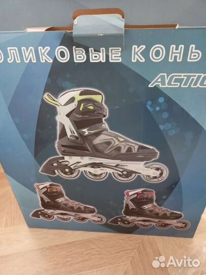 Роликовые коньки мужские 42