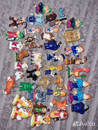 Игрушки из киндера ландрин