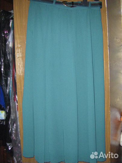 Юбка новая длинная шелк в складку Англия