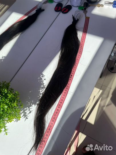 Волосы для наращивания 65 см бу