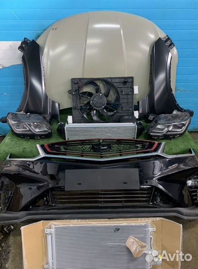 Капот бампер geely coolray