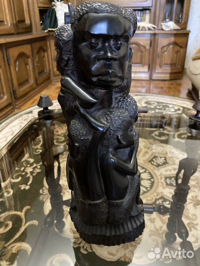 Предметы искусства Южная Африка черное дерево