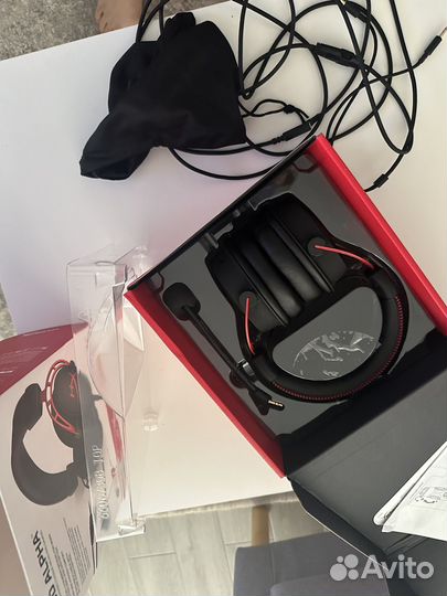 Игровые наушники HyperX Cloud Alpha черный