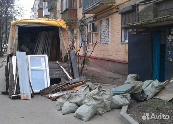 Вывоз мусора.Уборка территории