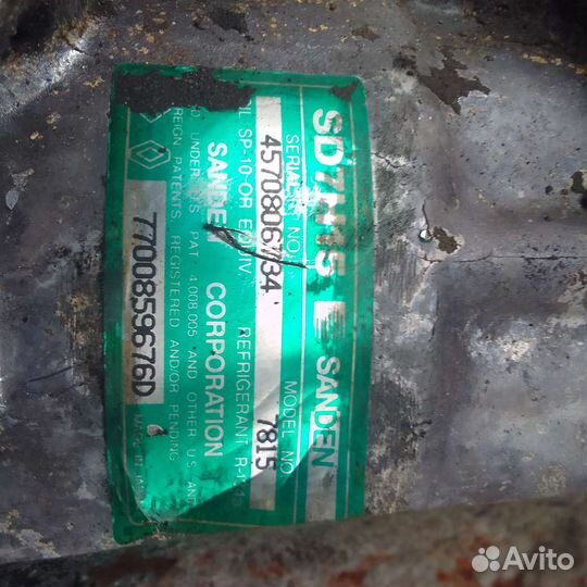 Компрессор кондиционера Renault Laguna 1