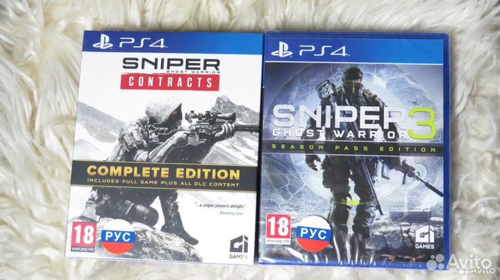 Снайпер Воин-Призрак 3 Season Edition PS4 / PS5