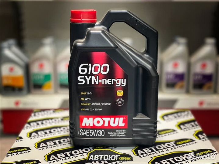 Масло моторное Motul 6100 SYN-nergy 5W-30 4л