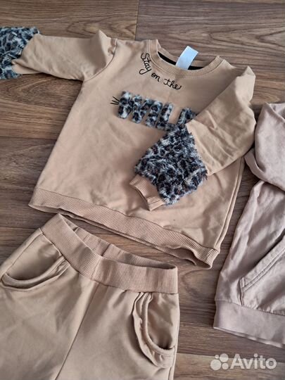 Одежда для девочки пакетом, можно отдельно 116