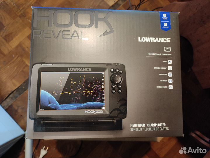 Эхолот Lowrance Hook Reveal 7 tripleshot + ништяки