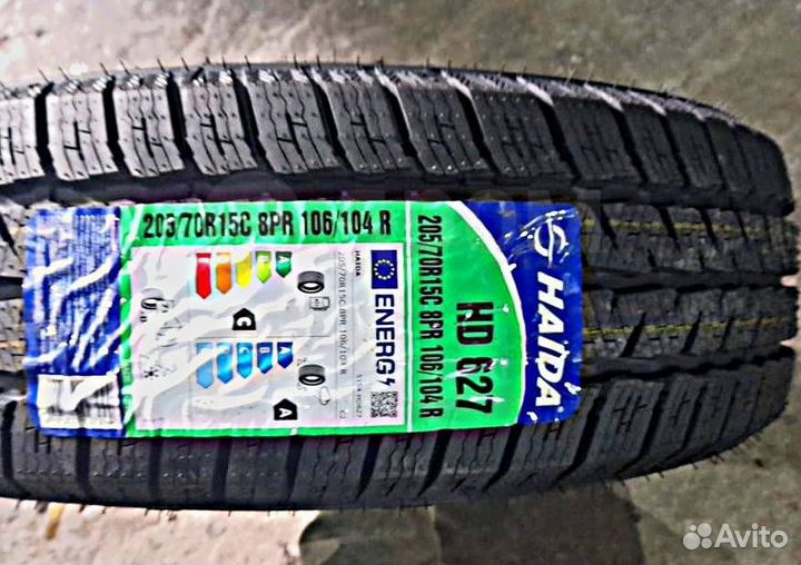 Грузовые, зимние 205/70 R15C LT 8PR Haida HD627