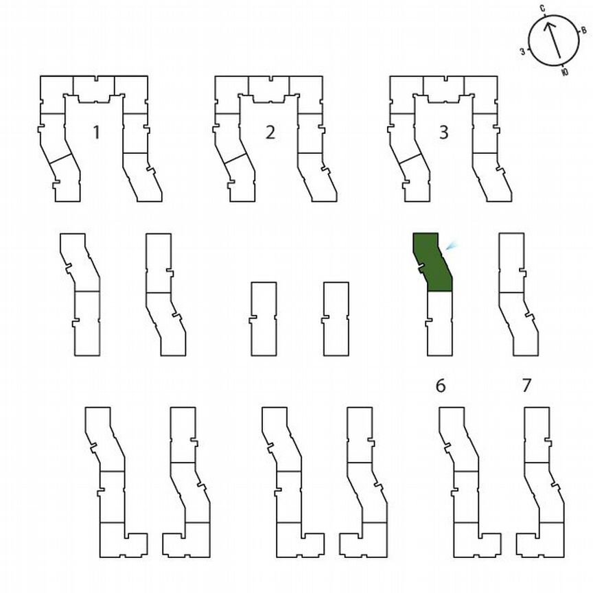 1-к. квартира, 39,6 м², 3/3 эт.