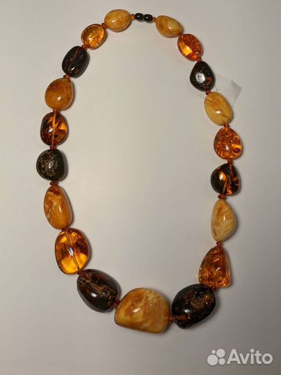 Натуральные янтарные бусы Калининград
