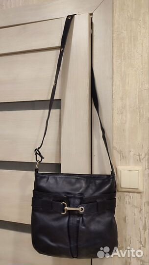 Сумка- кроссбоди кожа Италия