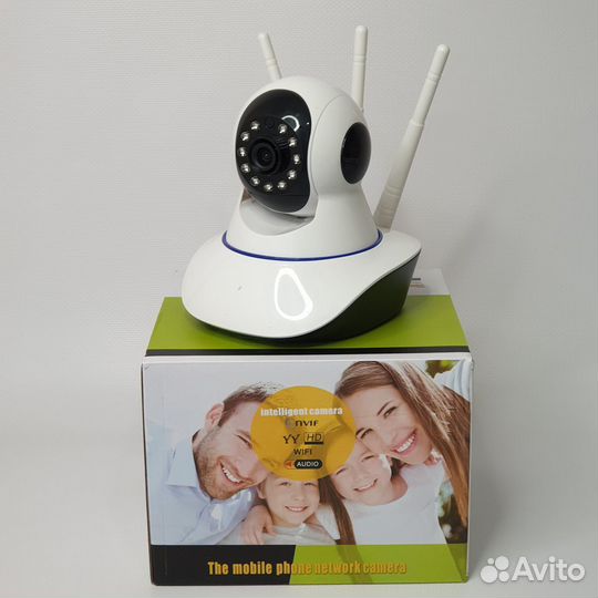 Поворотная IP-видеокамера с микрофоном и динамиком