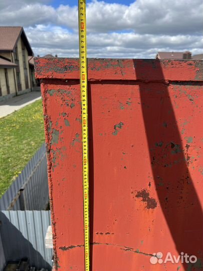 Металлический бак для воды бу