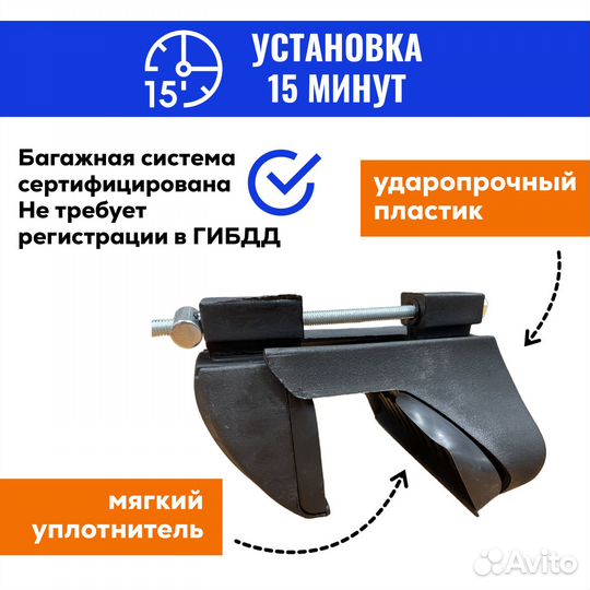 Багажник для Ниссан Кашкай, Favorit аэро 120