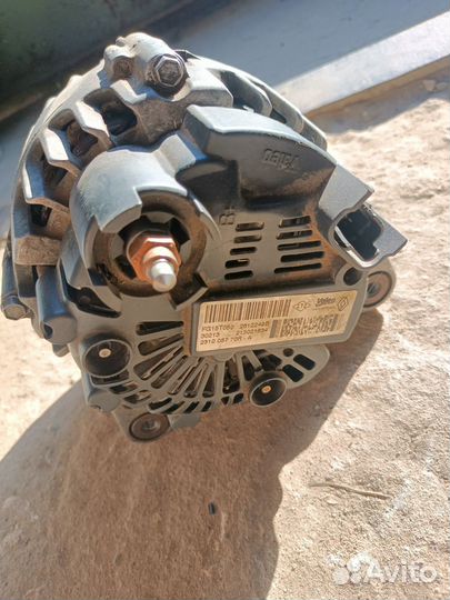 Генератор Valeo на Рено Дастер 1.5dci