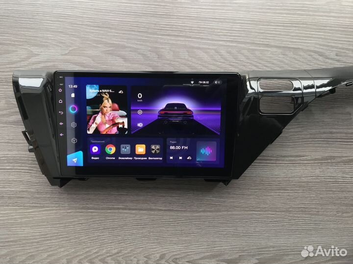 Магнитола Toyota Camry XV70 с круговым обзором 360