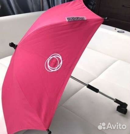 Зонт на коляску bugaboo красный