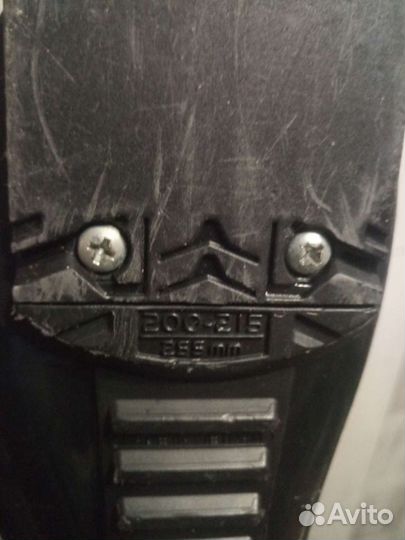 Горные лыжи 80см, ботинки 16см