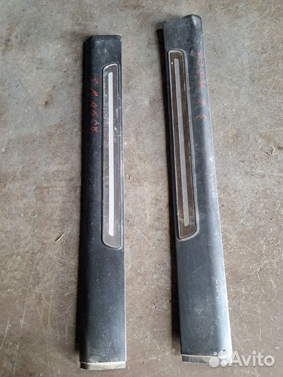 Накладка порога задний Audi A6 C6