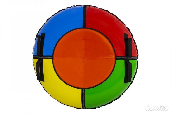 Тюбинг ватрушка 120 см светоотражающая стропа