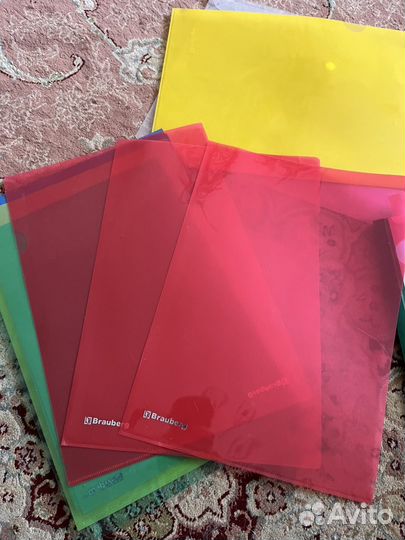 Канцелярские папки, регистры, файлы новое