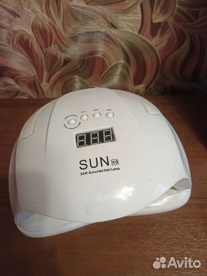 Лампа для ногтей sun