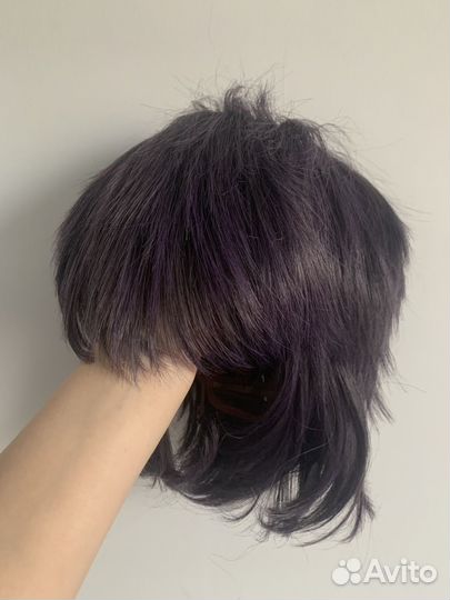 Парик фиолетовый