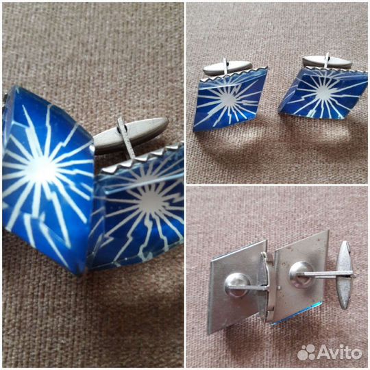 Запонки мужские времен СССР