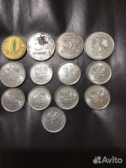 Монеты Россия брак