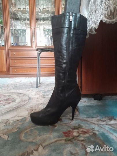 Сапоги женские натуральная кожа зима