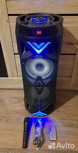 Большая блютуз колонка 30 Вт