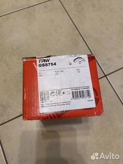 Колодки тормозные задние KIA Picanto