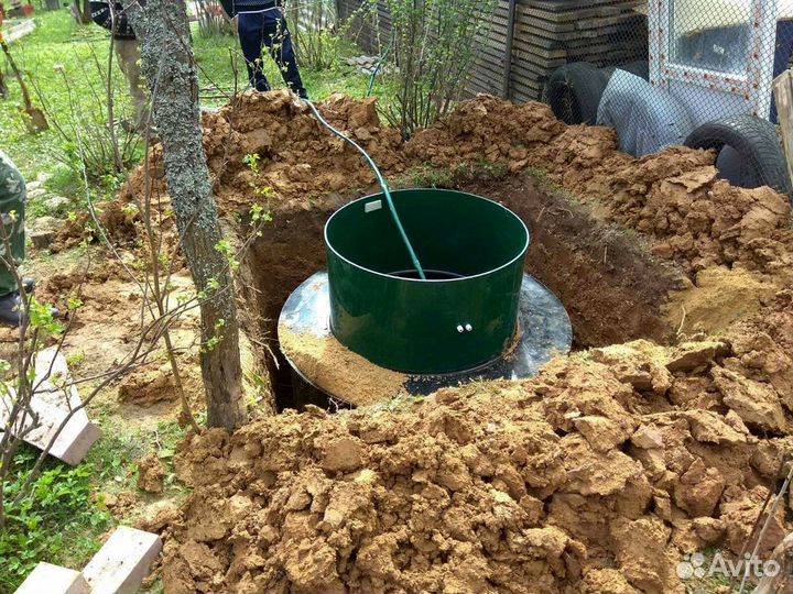 Септик без откачки под ключ