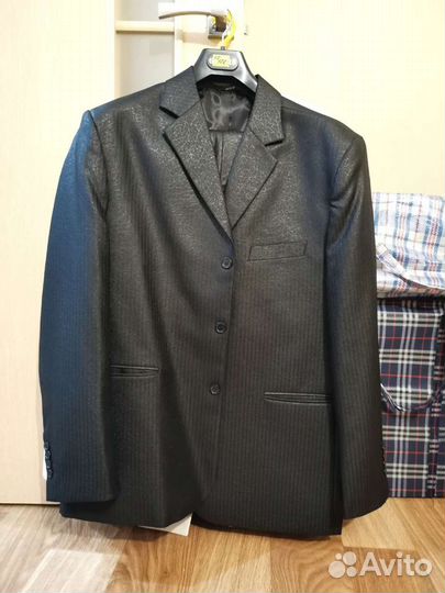 Мужской классический костюм 54