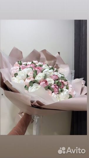 Зефирные пионы