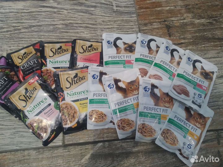 Корм для кошек Sheba, Perfect fit