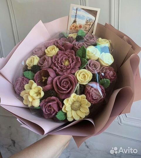 Съедобные букеты. Натуральный Бельгийский шоколад