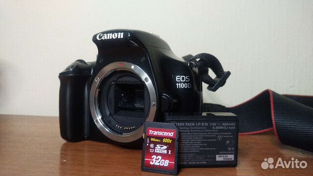 Фотоаппарат canon 1100d