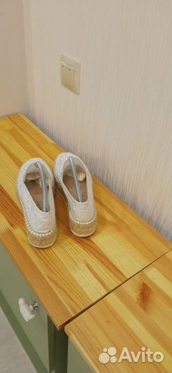 Эспадрильи женские, текстиль, р.38