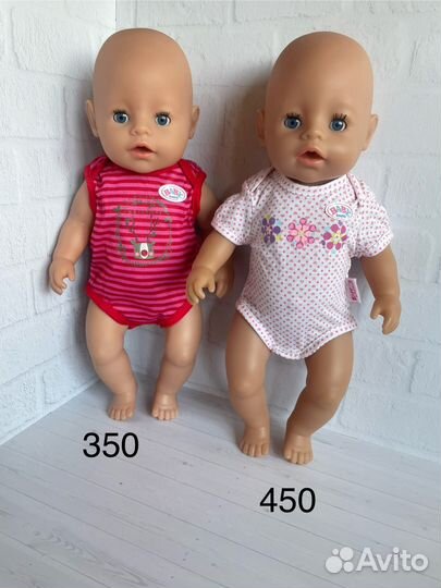Новая одежда для кукол baby born 43 см